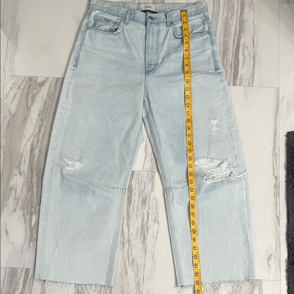 Citizens Of Humanity Miro Distressed Barrel Jeans - Picture 3 of 6